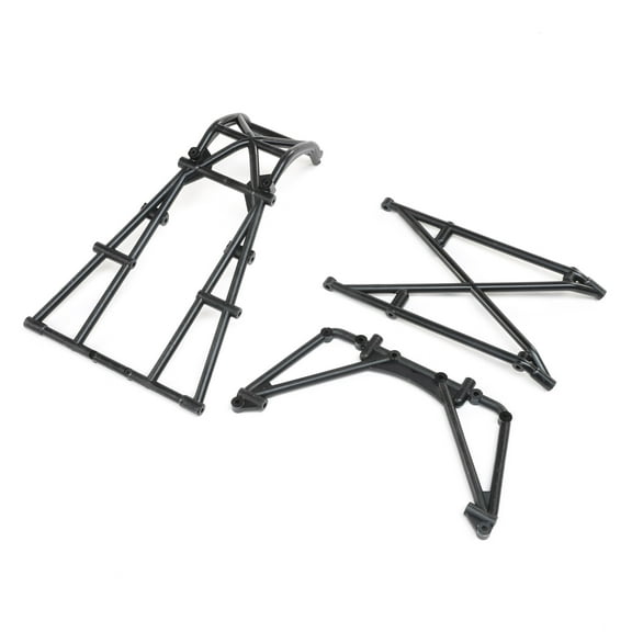 Losi Rear Cage & Hoop Bar Black LMT Mega LOS241056 Elec Car/Truck Replacement Parts