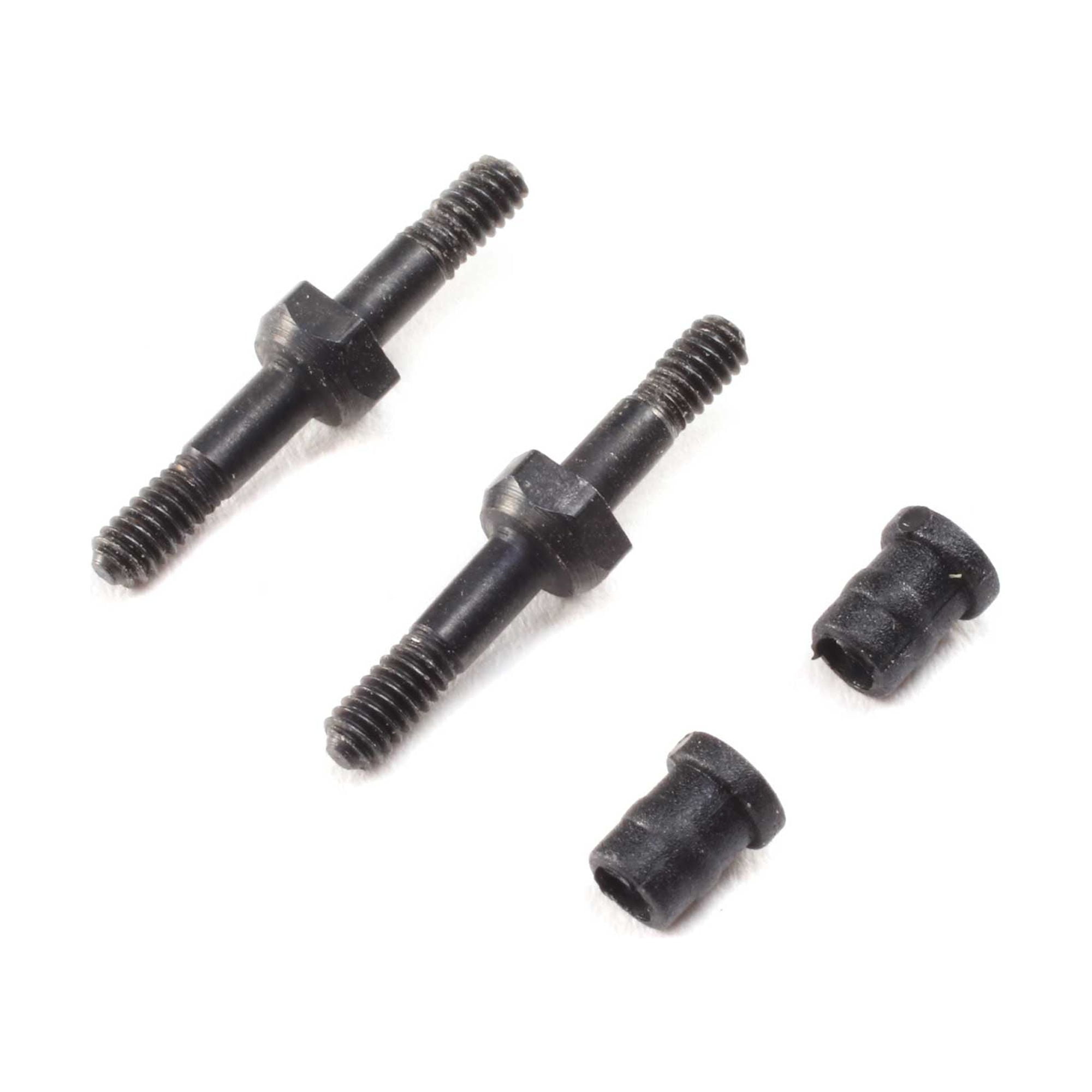 Ammortizzatori E Coppe Molla E-VIRATRUE 7075 Alluminio Per Losi Super Rock Rey 1/6 - Nero