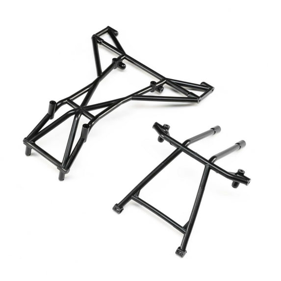 Losi Top and Upper Cage Bars Black LMT LOS241042 Elec Car/Truck Replacement Parts