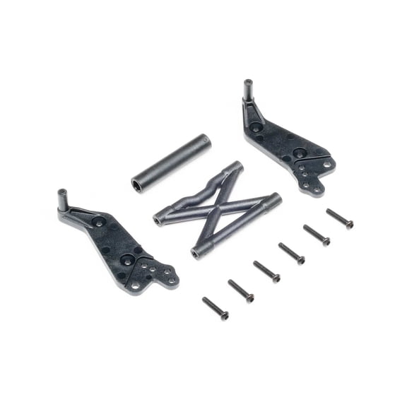 Losi Wheelie Bar Set Black Mini LMT LOS-2822