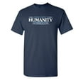 thumbnail image 1 of Losing Faith In Humanity Sarcastic Humor Graphic Novelty Funny Tall T Shirt, 1 of 1