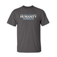 thumbnail image 1 of Losing Faith In Humanity Sarcastic Humor Graphic Novelty Funny Tall T Shirt, 1 of 1