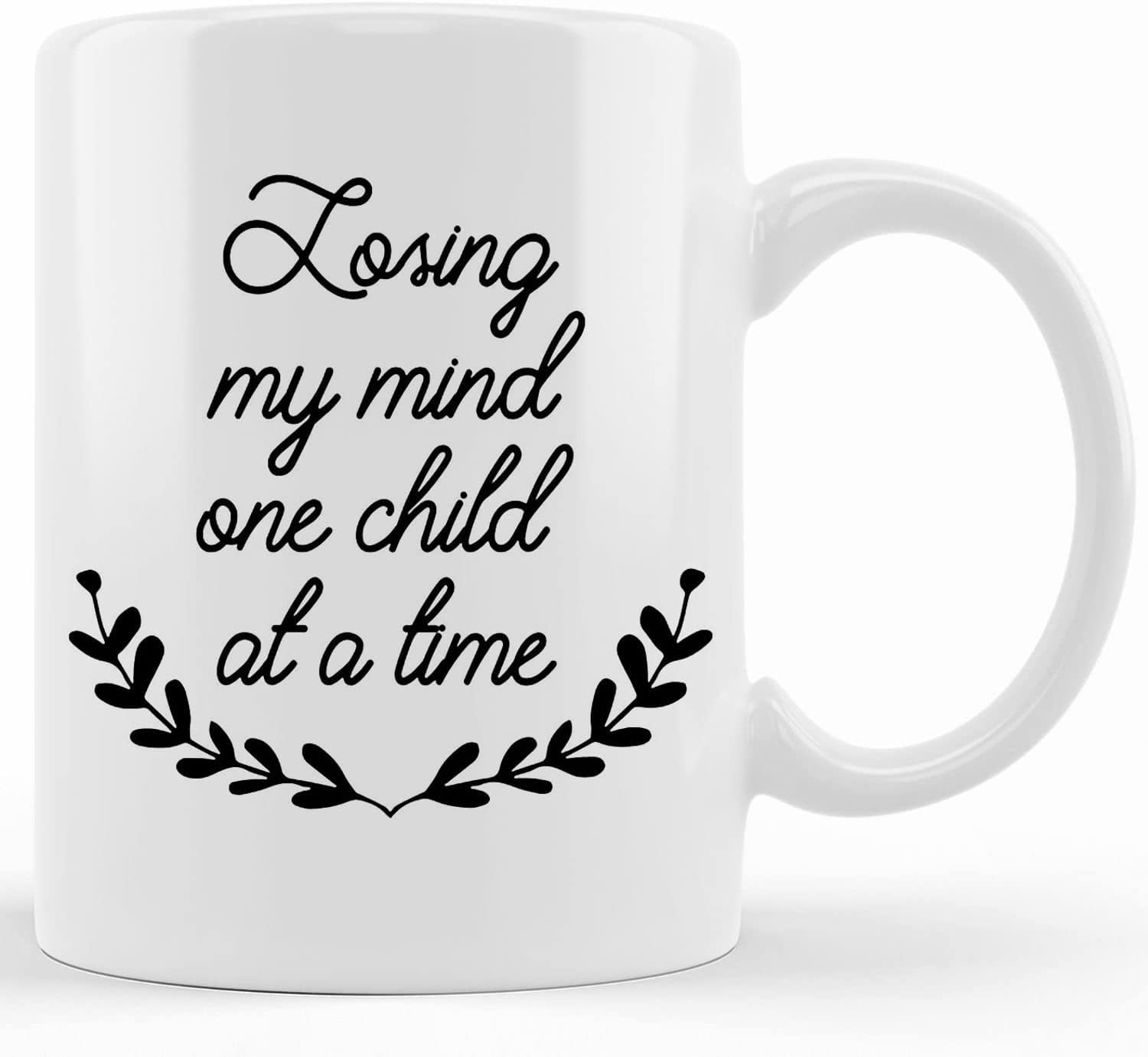 I LOVE hot moms - Coffee Mug. Coffee Tea Cup Funny Words Novelty Gift  Present White Ceramic Mug for Christmas Thanksgiving