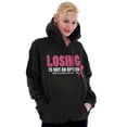 thumbnail image 1 of Losing Not Option Cure Will Be Found Hoodie Sweatshirt Women Brisco Brands M, 1 of 6