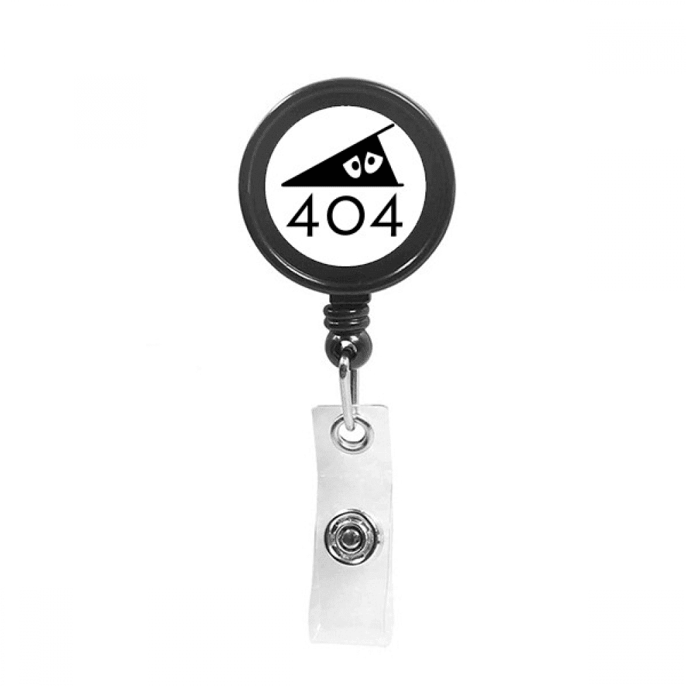 Loss Eye Observation Judgment Retractable Keychain Badge Holder ID Badge