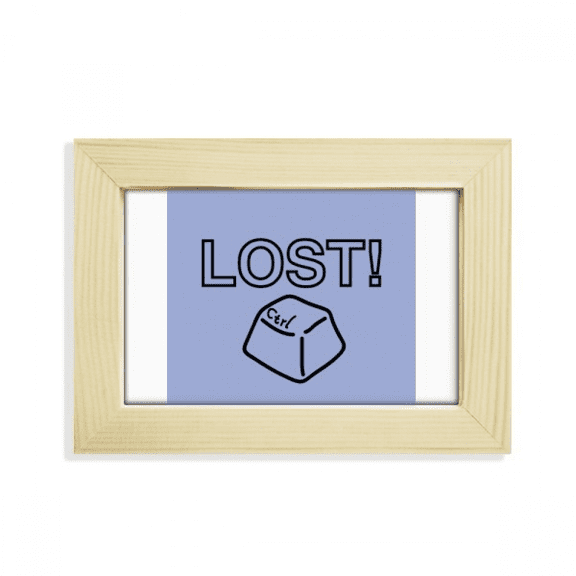 Loss Keyboard Control Effects Desktop Decorate Photo Frame Picture Art Painting 5x7 inch
