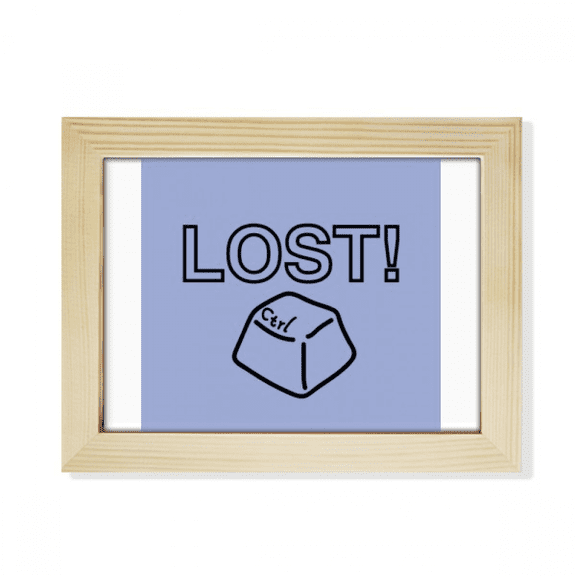 Loss Keyboard Control Effects Desktop Photo Frame Picture Art Decoration Painting 6x8 inch