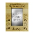thumbnail image 1 of Loss Of A Pet Gift - Personalized Wood Engraved Dog Memorial Picture Frame In Loving Memory Customizable Quote- 4 x 6 Inches Horizontal, 1 of 1