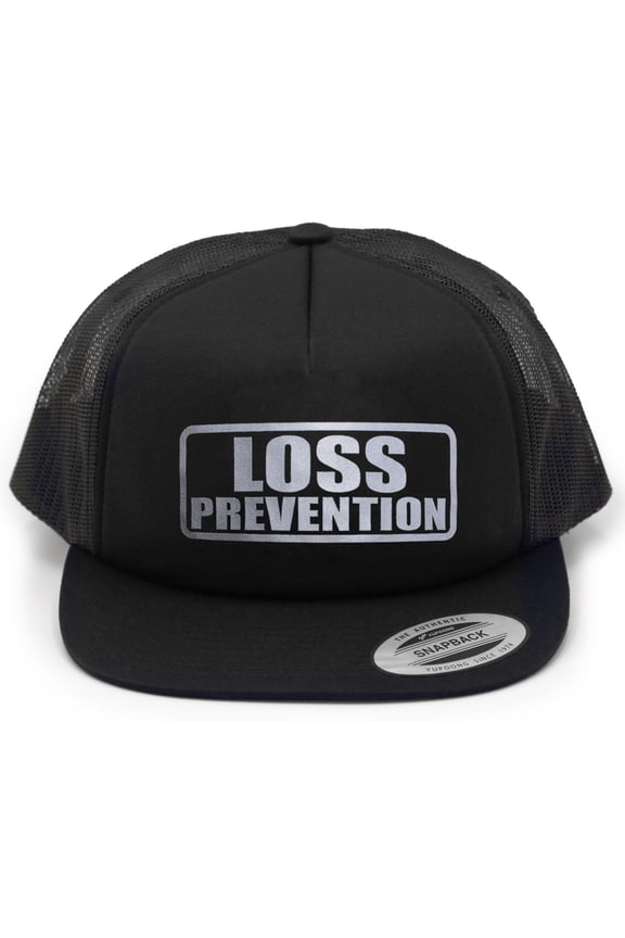 Loss Prevention Officer Hat, baseball caps, reflective imprint.