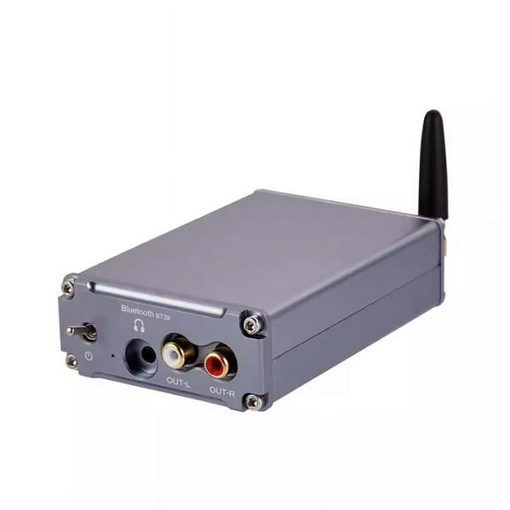 Lossless HIFI Decoder QCC5125 ES9039Q2M HD Bluetooth 5.0 Wireless Receiver Adapter Decoding DC12V Gray