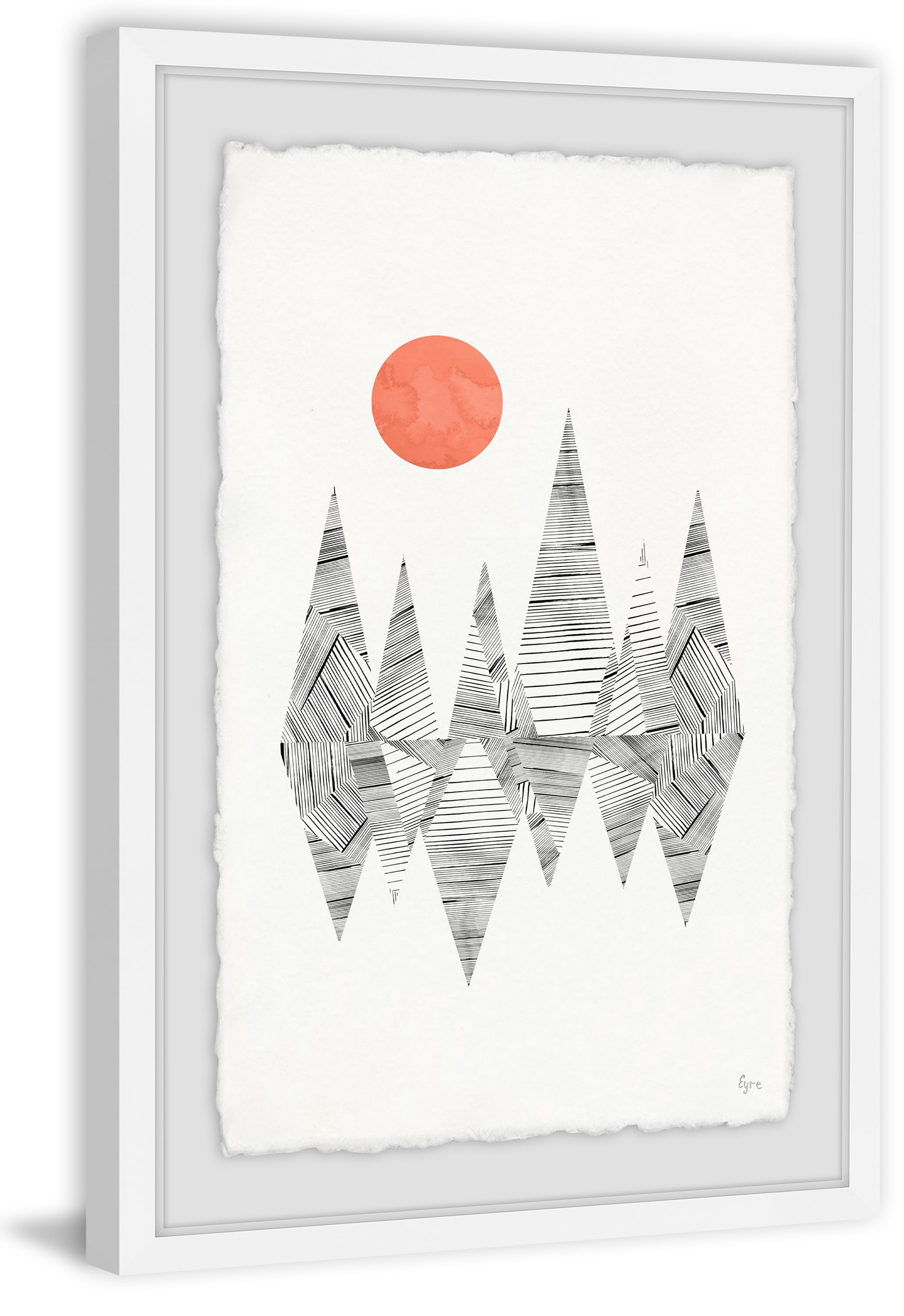 Lost Atlantis Framed Painting Print