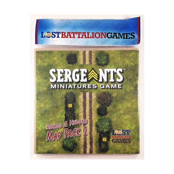Lost Battalion Games Map Pack #1 - Roads & Hedges New