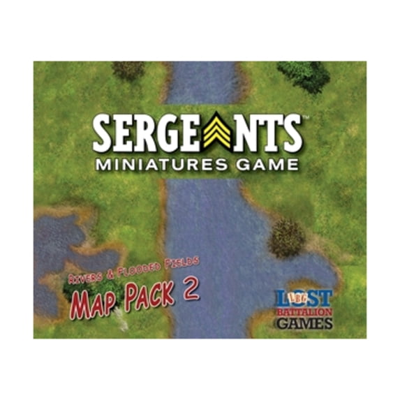 Lost Battalion Games Map Pack #2 - Rivers & Flooded Fields New