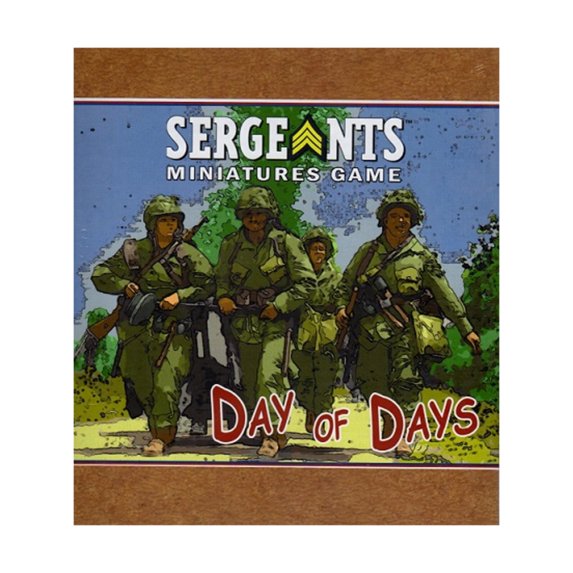 Lost Battalion Games Sergeants Miniatures Game - Day of Days (3rd Printing) New