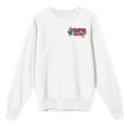 thumbnail image 1 of Lost Boys David Vampires Everywhere Poster Art Crew Neck Long Sleeve White Adult Sweatshirt-3XL, 1 of 4