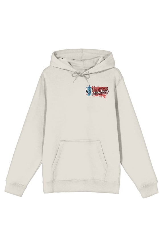 Lost Boys David Vampires Everywhere Poster Art Long Sleeve Sand Adult Hooded Sweatshirt-XXL