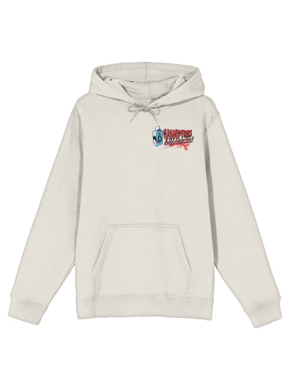 Lost Boys David Vampires Everywhere Poster Art Long Sleeve Sand Adult Hooded Sweatshirt-XXL