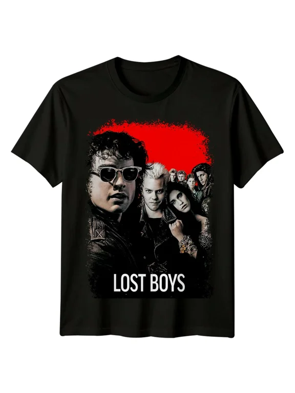 Lost Boys Movie Poster Inspired T-Shirt Retro Classic Film Graphic Tee Unisex
