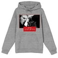 thumbnail image 1 of Lost Boys Screenshot Art Long Sleeve Gray Heather Women's Hooded Sweatshirt-Medium, 1 of 4