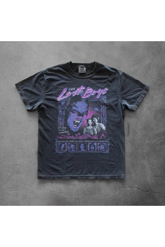 Lost Boys Shirt Vintage Horror Movie Tee 80s Vampire Retro Graphic