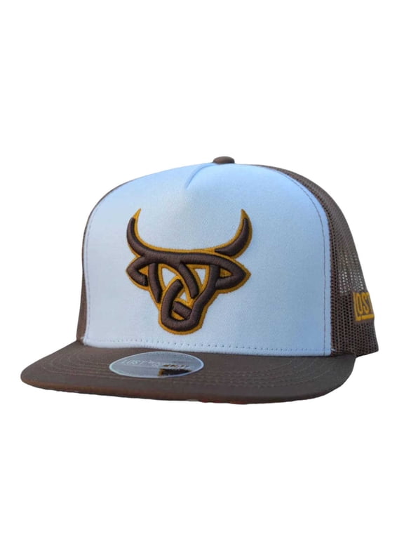 Unisex Fuste Flat Mesh Back Snapback Patch Cap Hat