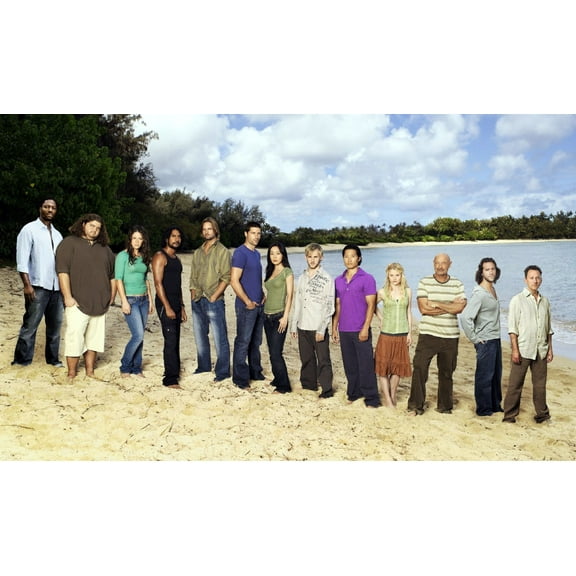 Lost Cast Poster Beach #1 Art Poster 24x36 Unframed, Age: Adults, Rectangle Best Posters