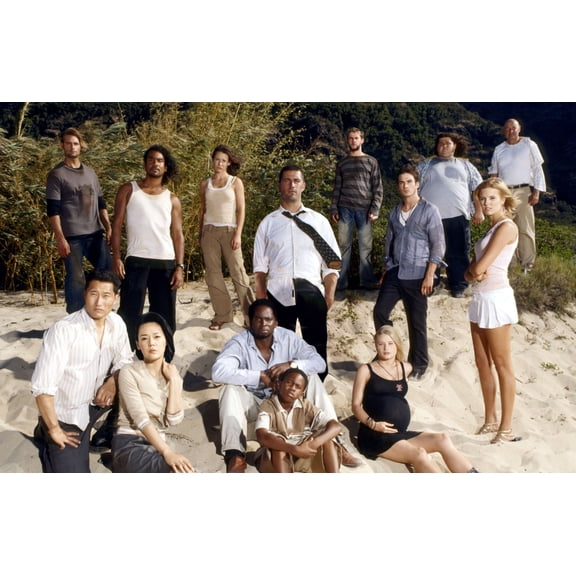 Lost Cast Poster Beach #2 Art Poster 24x36 Unframed, Age: Adults, Rectangle Best Posters