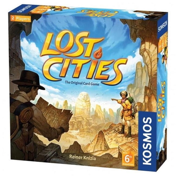Lost Cities CG with 6th Expedition Board Game