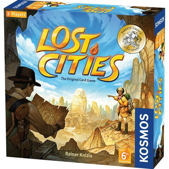 Lost Cities - Card Game - with 6Th Expedition