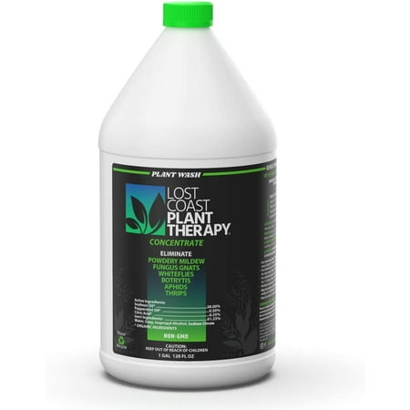 Lost Coast Plant Therapy Insecticide, Kills Spider Mites & Powdery Mildew, Liquid, 1 Gallon