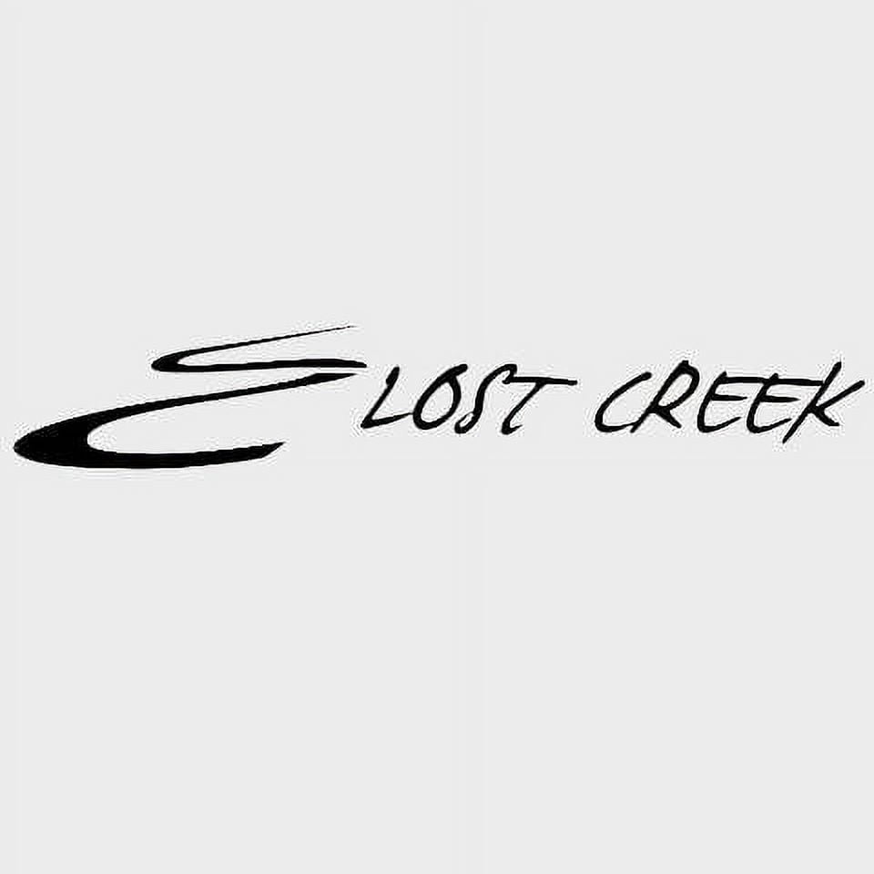 Lost Creek Jon Boat Decal 2257293 37 x 5 1/8 Inch Black