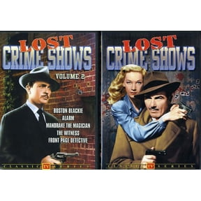 Lost Crime Shows 1 & 2  [DIGITAL VIDEO DISC] Black & White