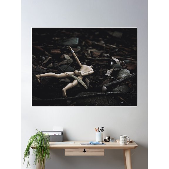 Lost Doll Poster Wall Art, Modern Wall Decor For Living Room Bedroom, 24x36 UNFRAMED