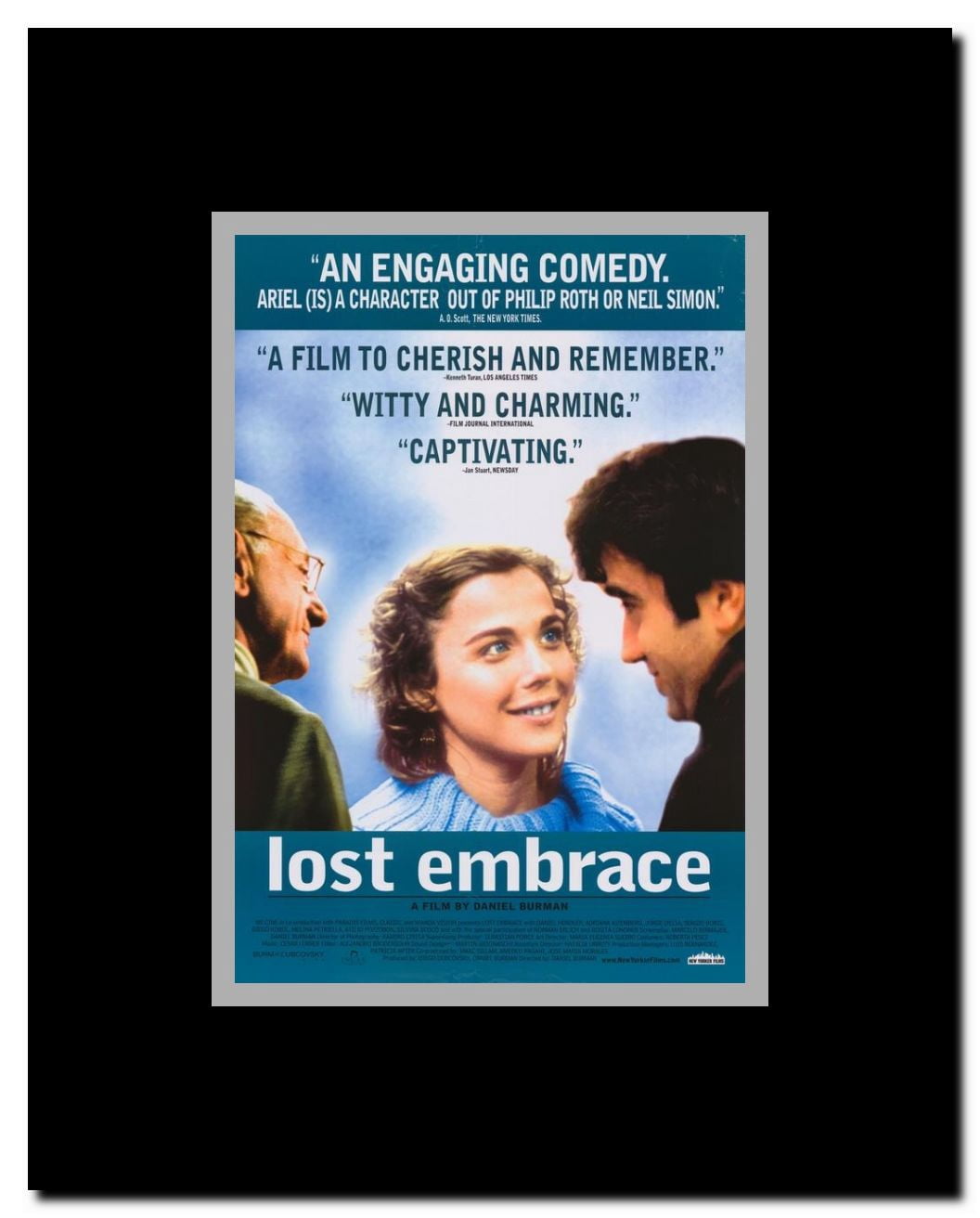Lost Embrace Framed Movie Poster