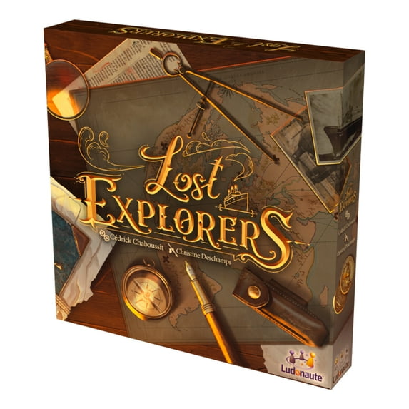 Lost Explorers Strategy Board Game for Ages 10 and up, from Asmodee