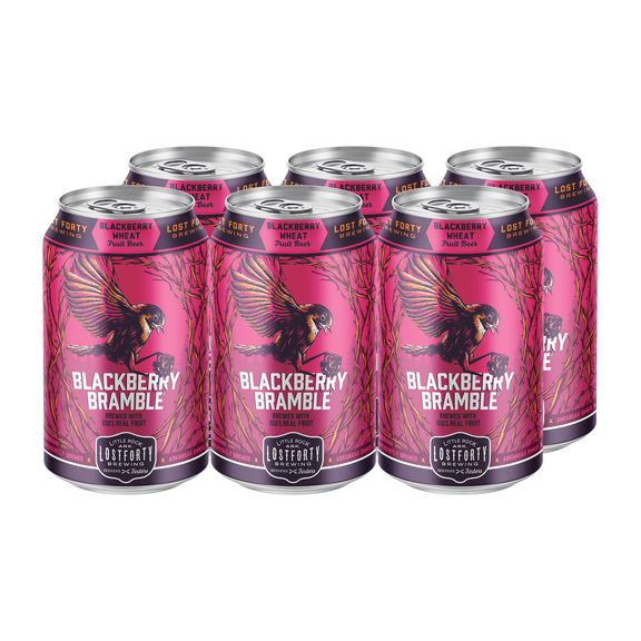 Lost Forty Brewing Brunch Muffin Blueberry Lemon Tart Ale,12 fl oz 6 pack Cans, 4.0% ABV