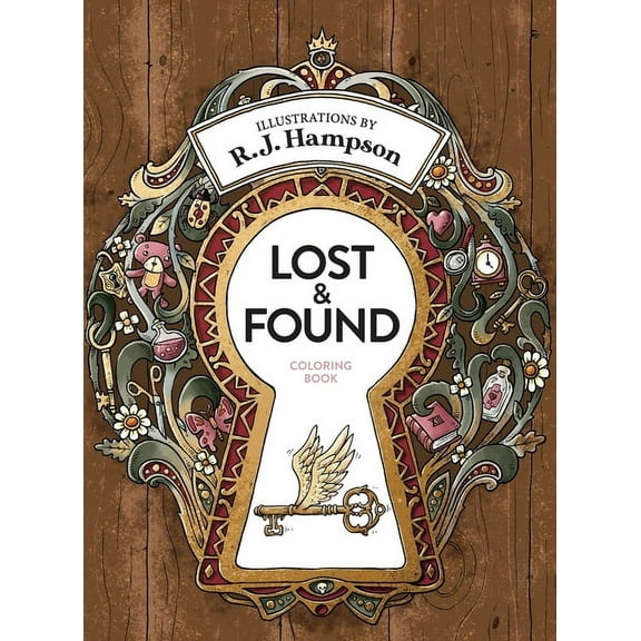 Lost & Found Coloring Book, (Hardcover)