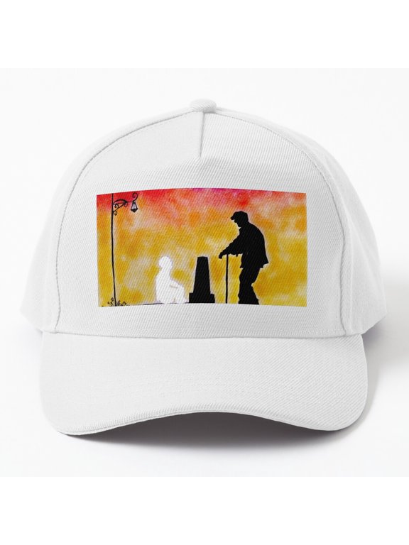 Lost Friends Baseball Cap, Reflective Friendship Memorial Statement Design, Classic Hat