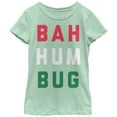 thumbnail image 1 of Girl's Lost Gods Christmas Bah Humbug  Graphic T-Shirt, 1 of 3