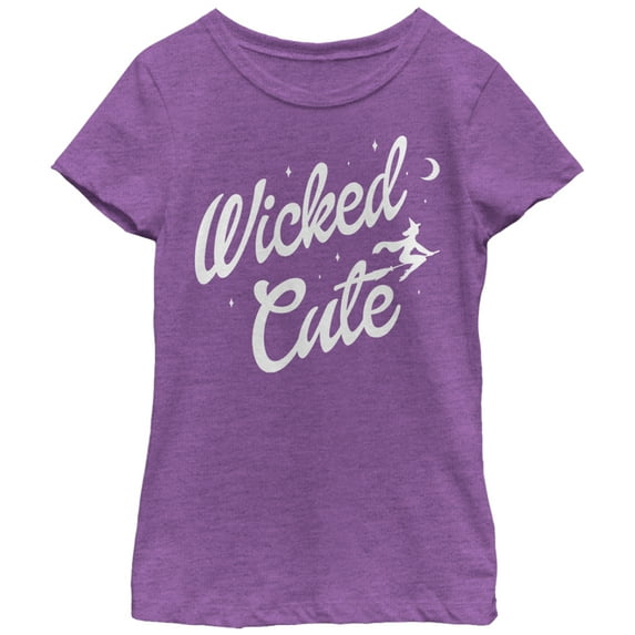 Girl's Lost Gods Halloween Wicked Cute Witch Graphic T-Shirt