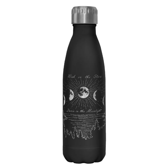 Lost Gods Wish on the Stars  Stainless Steel Water Bottle Black 17 oz.