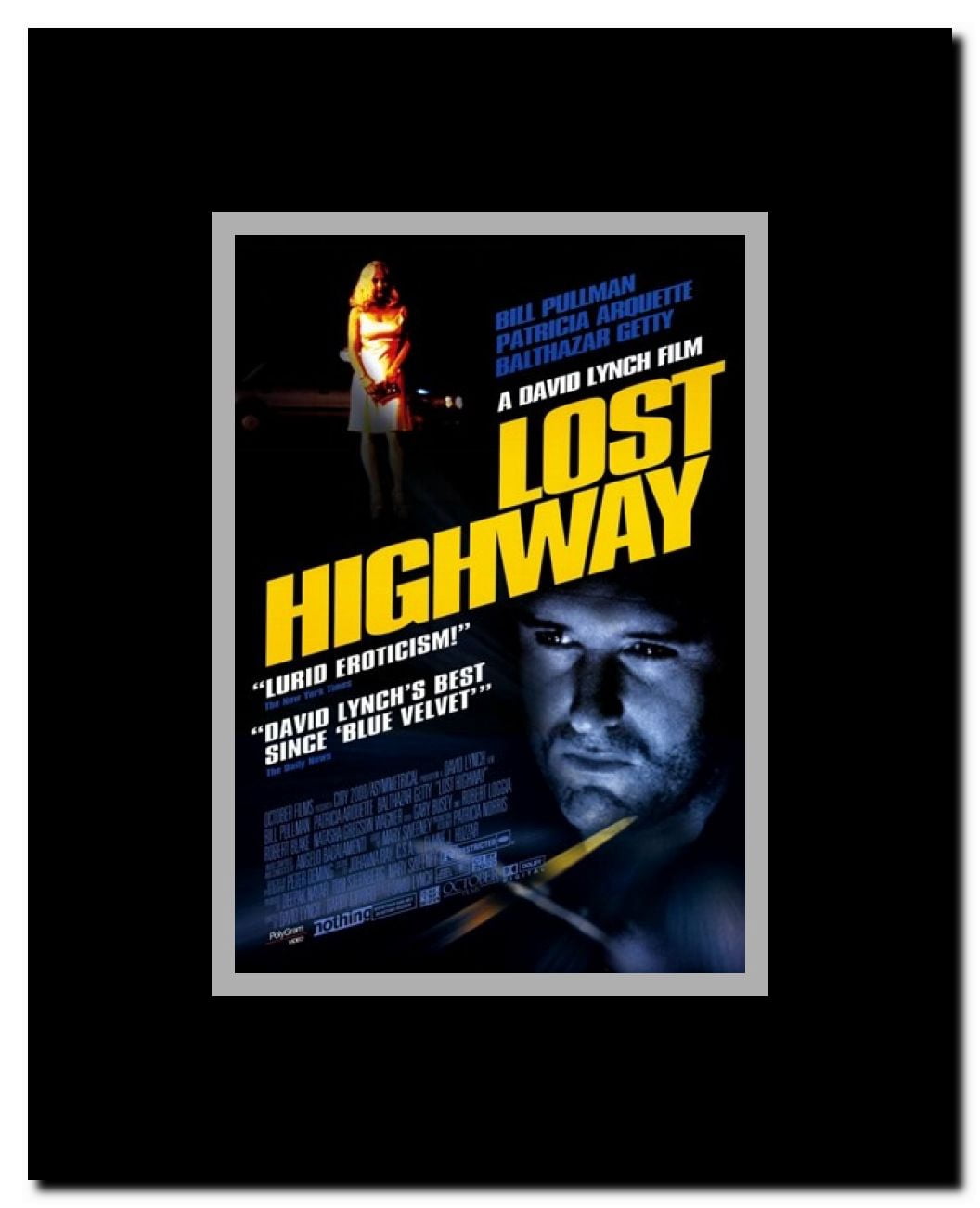 Lost Highway Framed Movie Poster