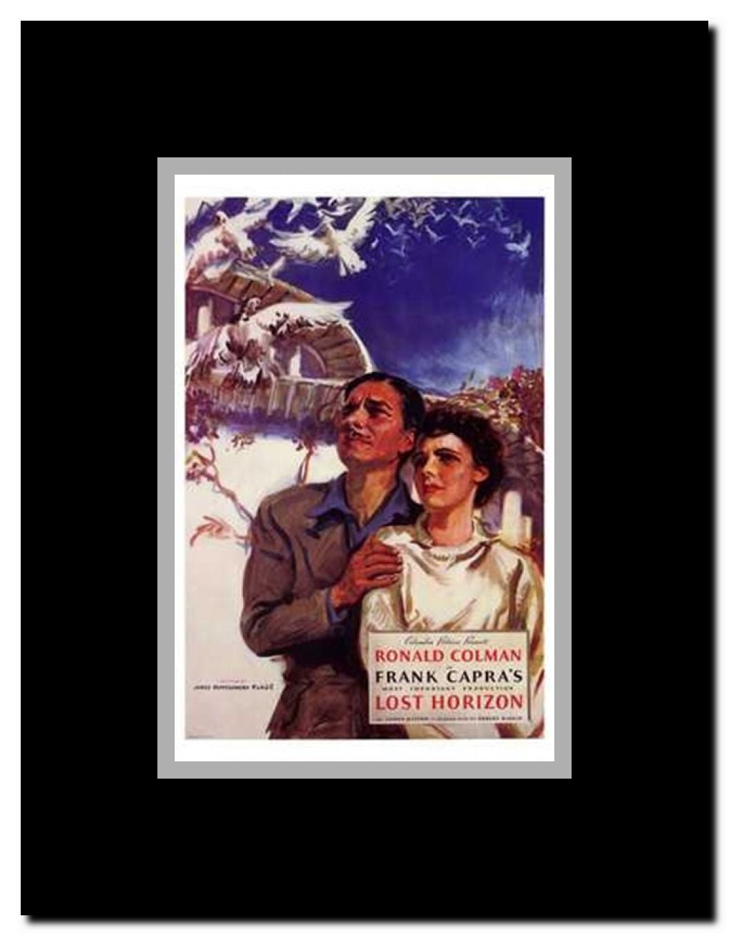 Lost Horizon Framed Movie Poster