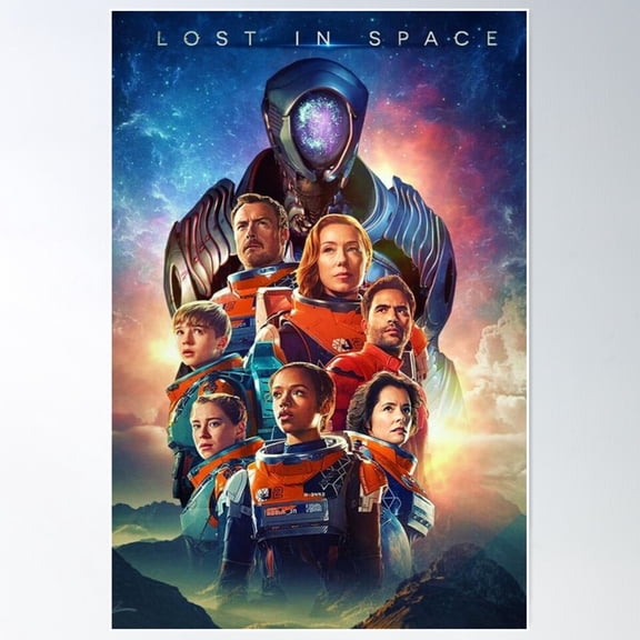 Lost In Space Art Poster Wall Art, Modern Wall Decor For Living Room Bedroom, 16x24 UNFRAMED