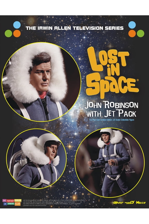 Lost In Space John Robinson with Jet Pack - 1/6th Action Figure