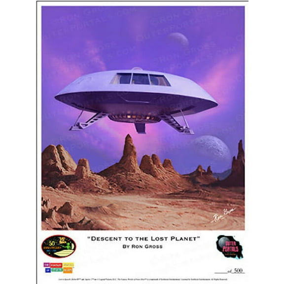 Lost In Space - Jupiter 2 Box Art Print