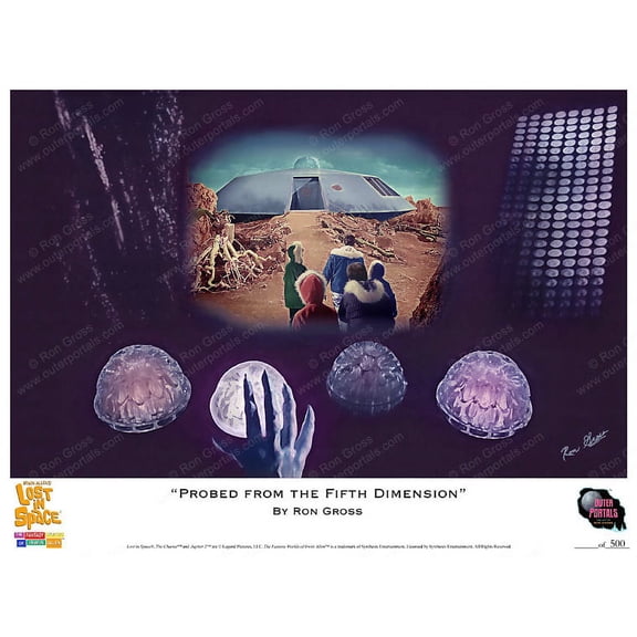 Lost In Space - Probed from the Fifth Dimension - Print - Ron Gross