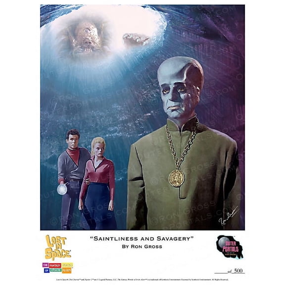 Lost In Space - Saintliness and Savagery Print #18
