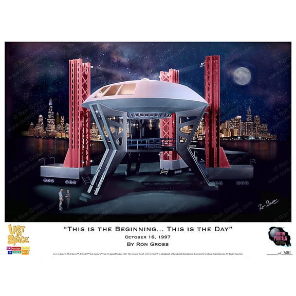 Lost In Space - This is the Beginning.. This is the Day - Ron Gross Print #24