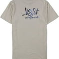 thumbnail image 1 of Lost International LLC Mens Washed Out Graphic T-Shirt, Beige, X-Large, 1 of 1